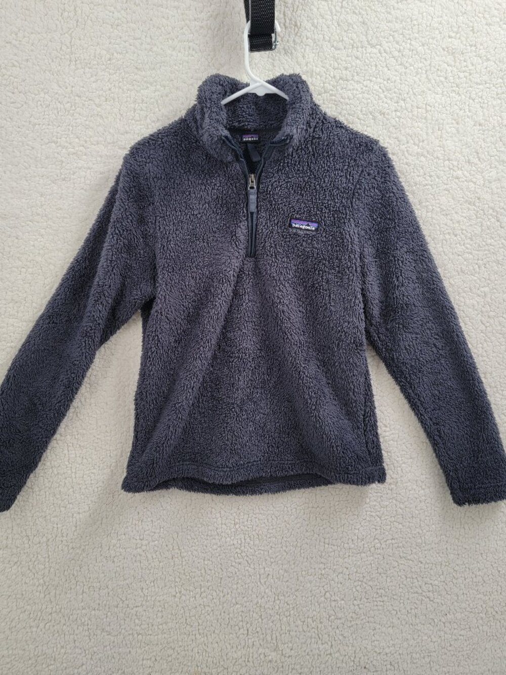 Patagonia Los Gatos 1/4 Zip Fleece Pullover Jacket Womens Size S Small Gray